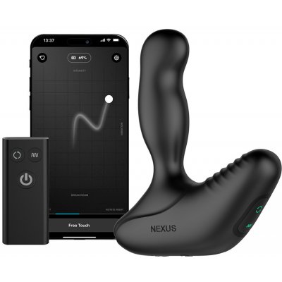 Nexus Revo Stealth vibrační masážní přístroj na prostatu Černý – Sleviste.cz