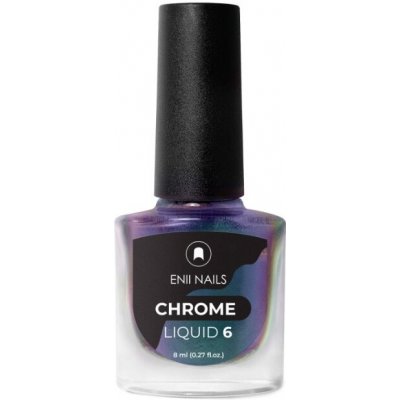 ENII NAILS AURORA tekutý chromový prášek modro fialový 8 ml – Hledejceny.cz