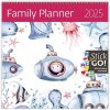 Kalendář Family Planner nástěnný 2025