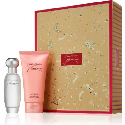 Estée Lauder Holiday Pleasures Eau De Parfum parfémovaná voda pro ženy 30 ml + Pleasures Body Lotion tělové mléko 75 ml – Zbozi.Blesk.cz