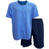 Pánské pyžamo N feel 1606 pánské pyžamo krátké modré