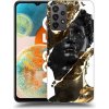 Pouzdro a kryt na mobilní telefon Samsung Picasee ULTIMATE CASE Samsung Galaxy A23 A235F 4G Black Gold