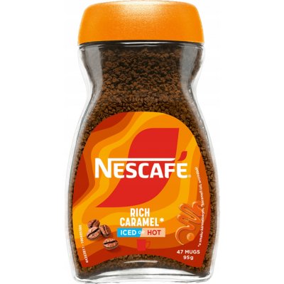 Nescafé Karamelová káva instantní kávy 95 g – Hledejceny.cz