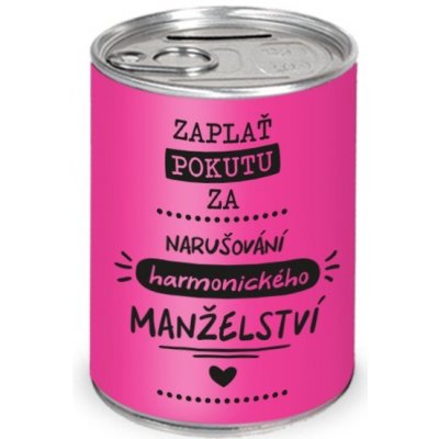 Nekupto Humorná pokladnička Narušování harmonického manželství – Hledejceny.cz