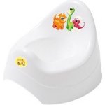 Maltex Baby Nočník s protiskluzovou úpravou Dino bílý – Zboží Dáma