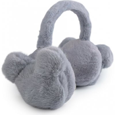 Stoklasa Kožešinové klapky na uši Šedá – Zboží Dáma Stoklasa Kožešinové klapky na uši Šedá – Zboží Dáma