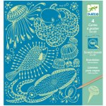 Djeco Vyškrabávací obrázky Mořské mámení – Zbozi.Blesk.cz