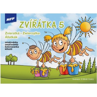 MFP Paper s.r.o. omalovánky Zvířátka 5 – Zbozi.Blesk.cz