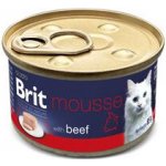 Brit Premium by Nature Cat Mousse with Beef 85 g – Hledejceny.cz