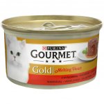 Gourmet Gold cat Melting heart hovězí 85 g – Zboží Mobilmania