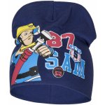 Setino chlapecká čepice Paw modrá tmavě – Zboží Mobilmania