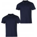 Donnay Two Pack Polo Shirts Mens Navy