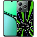 mmCase gelový na Realme C61 vtipný text 15 černé pozadí – Zboží Živě