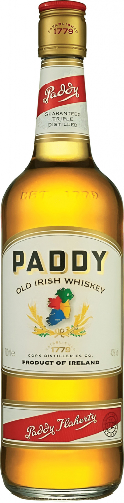 Paddy Irish Wiskey 40% 0,7 l (holá láhev)