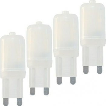 Voltolux Sada LED světelných zdrojů, 2 W, 220 lm, teplá bílá, G9, 4 ks  90000 od 265 Kč - Heureka.cz