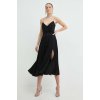 Dámské šaty Nissa černá midi RS14816