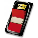 3M Post-it - popisovatelná záložka - 25,4×43,2 mm, 50 ks, červená – Zboží Dáma