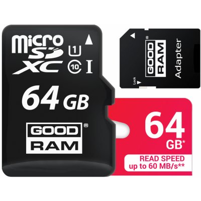 Goodram microSDXC 64 GB M1AA-0640R12 – Zboží Živě