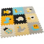 Bella Nova Pěnové puzzle 9 ks 30 x 30 x 1 cm zvířátka barevné – Sleviste.cz