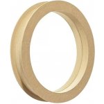 Dveřní kulaté okénko Mottez / Ø 40 cm / přírodní – Sleviste.cz