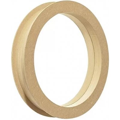 Dveřní kulaté okénko Mottez / Ø 40 cm / přírodní – Sleviste.cz