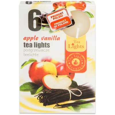 Admit Tea Lights Apple Vanilla 6 ks – Zbozi.Blesk.cz