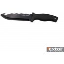 Nůž Extol Premium nůž lovecký 270/150mm s nylonovým pouzdrem na opasek 8855302