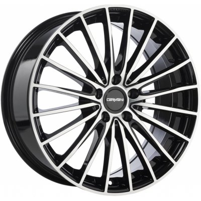Carmani 24 8x19 5x112 ET38 black polished – Sleviste.cz