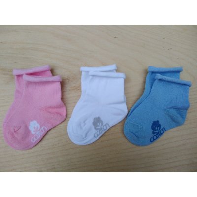 TREPON JŮLINKA dětské bavlněné ponožky Světle růžová