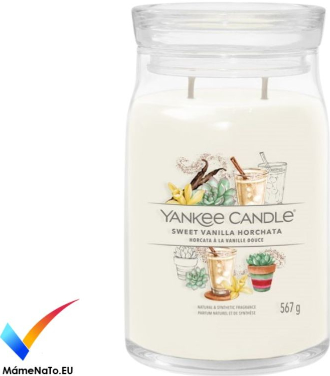 Yankee Candle SWEET VANILLA HORCHATA signature 567 g