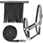 Waldhausen Set ohlávka a třásně Zebra – Zboží Mobilmania