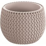 Prosperplast Květináč s vkladem SPLOFY BOWL 18 cm mocca – Zboží Mobilmania