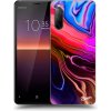 Pouzdro a kryt na mobilní telefon Sony Pouzdro Picasee silikonové Sony Xperia 10 II - Electric černé