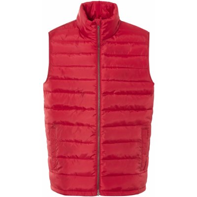 Livergy pánská prošívaná vesta červená – Sleviste.cz