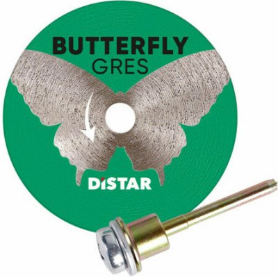 Kotouč diamantový BUTTERFLY 45mm se stopkou – Zboží Dáma