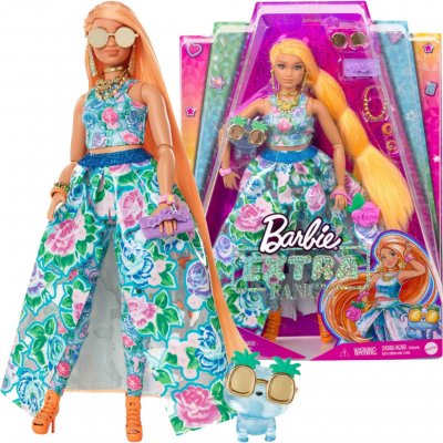 Barbie Extra Módní Květinový look – Zboží Mobilmania
