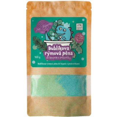 Pure Harmony Bublíkova rýmová pěna do koupele v prášku s probiotiky 160 g – Zboží Dáma