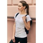 Krásná mamka kojicí tričko white raindrops – Hledejceny.cz