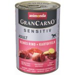 Animonda GranCarno Sensitiv Adult hovězí s bramborami 400 g – Hledejceny.cz