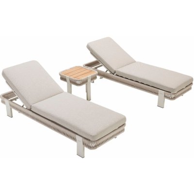 Higold NL Zahradní set lehátka Borromeo Taupe HG205480T – Hledejceny.cz