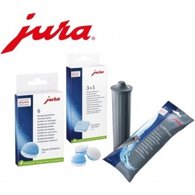 Jura Claris Smart filtr 3ks + Čisticí Tablety 15ks