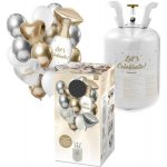 HELIUM do balonků + balónky Let's Celebrate – Zboží Dáma