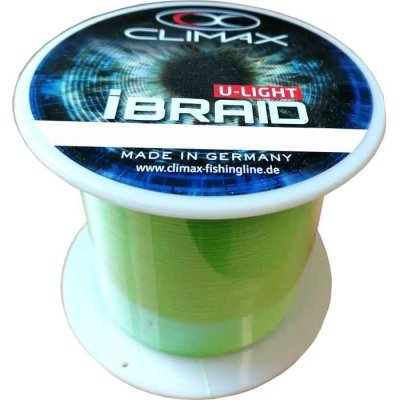 Climax šňůra iBraid U-Light neon-zelená 3000m 0,06mm 4,5kg – Hledejceny.cz