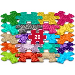 MUFFIK Set ortopedických podložek Mini puzzle, 20 ks