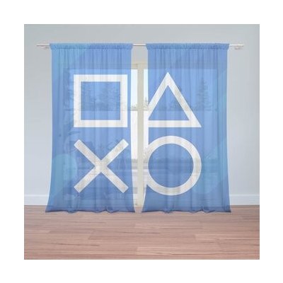 Sablio Záclony Konzole 2: 2ks 150x250cm – Hledejceny.cz