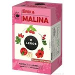 Leros Čajový dýchánek šípek & malina 20 x 2 g – Zboží Dáma