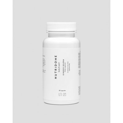 Nutridome Ginkgo Biloba extrakt z listů jinanu dvoulaločného 60 kapslí – Hledejceny.cz