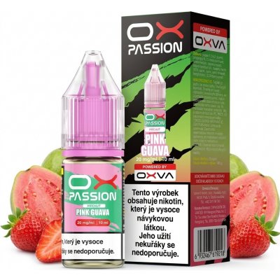 Oxva OX Passion Salts Pink Guava 10 ml 20 mg – Hledejceny.cz