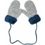 YO Zimní rukavičky s kožíškem se šňůrkou sv. růžové/růžový kožíšek – Zboží Dáma