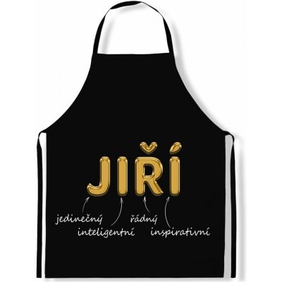 IMPAR Zástěra Mužská jména Gold Jiří – Hledejceny.cz